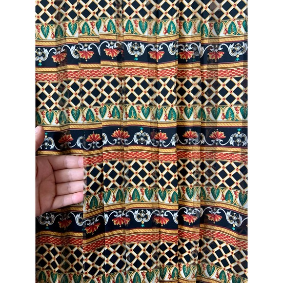 POET by Nicola Vintage Patterned Blouse Top Size 10 - Picture 5 of 8